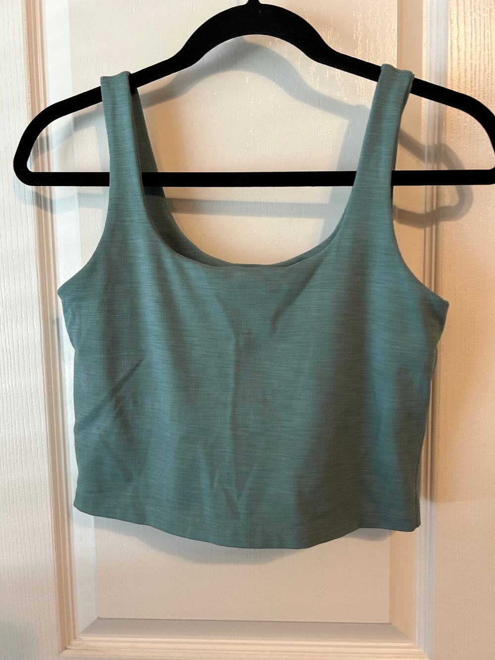 Beyond Yoga Green Longline Sports Bra Soft M
